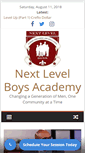 Mobile Screenshot of nextlevelboysacademy.com